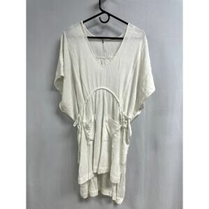Free People White Swim Coverup